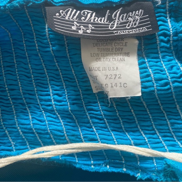 Vintage 80s Dress Strapless Size 7 - Picture 6 of 11